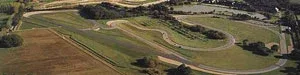 Circuit de Lohéac, vue de la piste en Bretagne