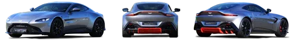 Aston Martin V8 Vantage sur circuit lors d'un stage de pilotage Pilotage Passion