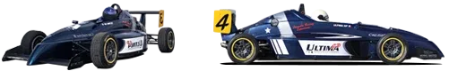 Monoplace de stage de pilotage Formule Renault ou Formule 4 sur circuit avec pilote casqué